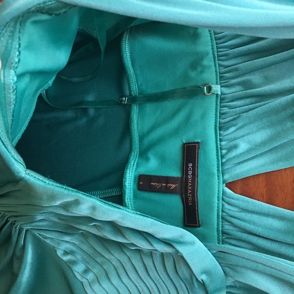 BCBG Max Azria turquoise dress - Picture 7 of 8